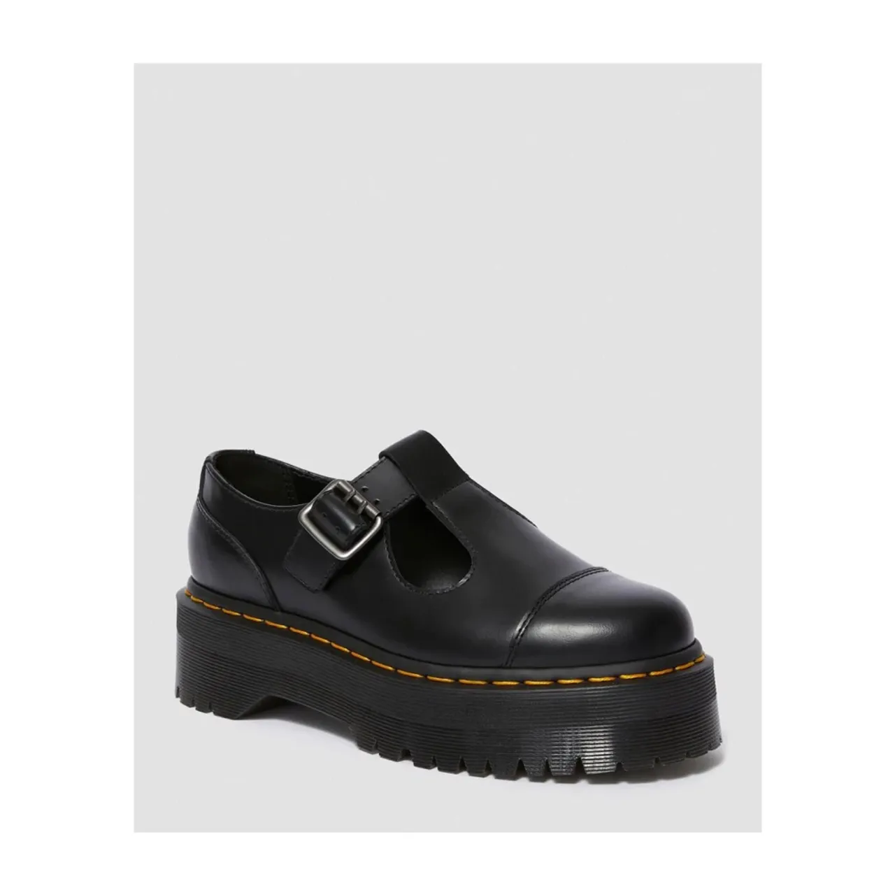 Dr. Martens , Distinctive Style Flat Shoes ,Black female, Sizes: