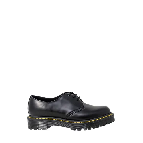 Dr. Martens , Elegant Mens Leather Shoes ,Black male, Sizes: