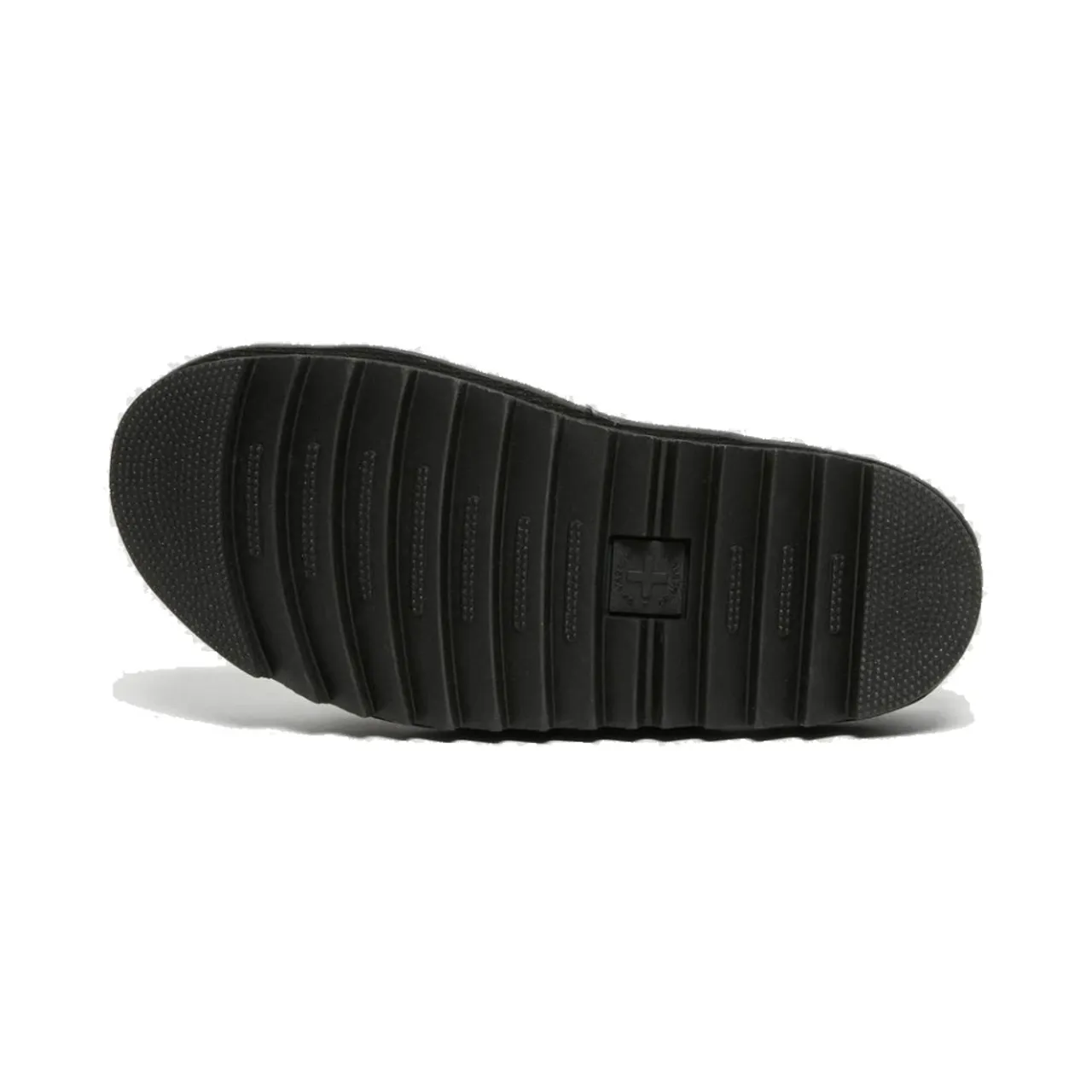 Dr. Martens , Flat Slide Sandals with 3-Belt Design ,Black female, Sizes: