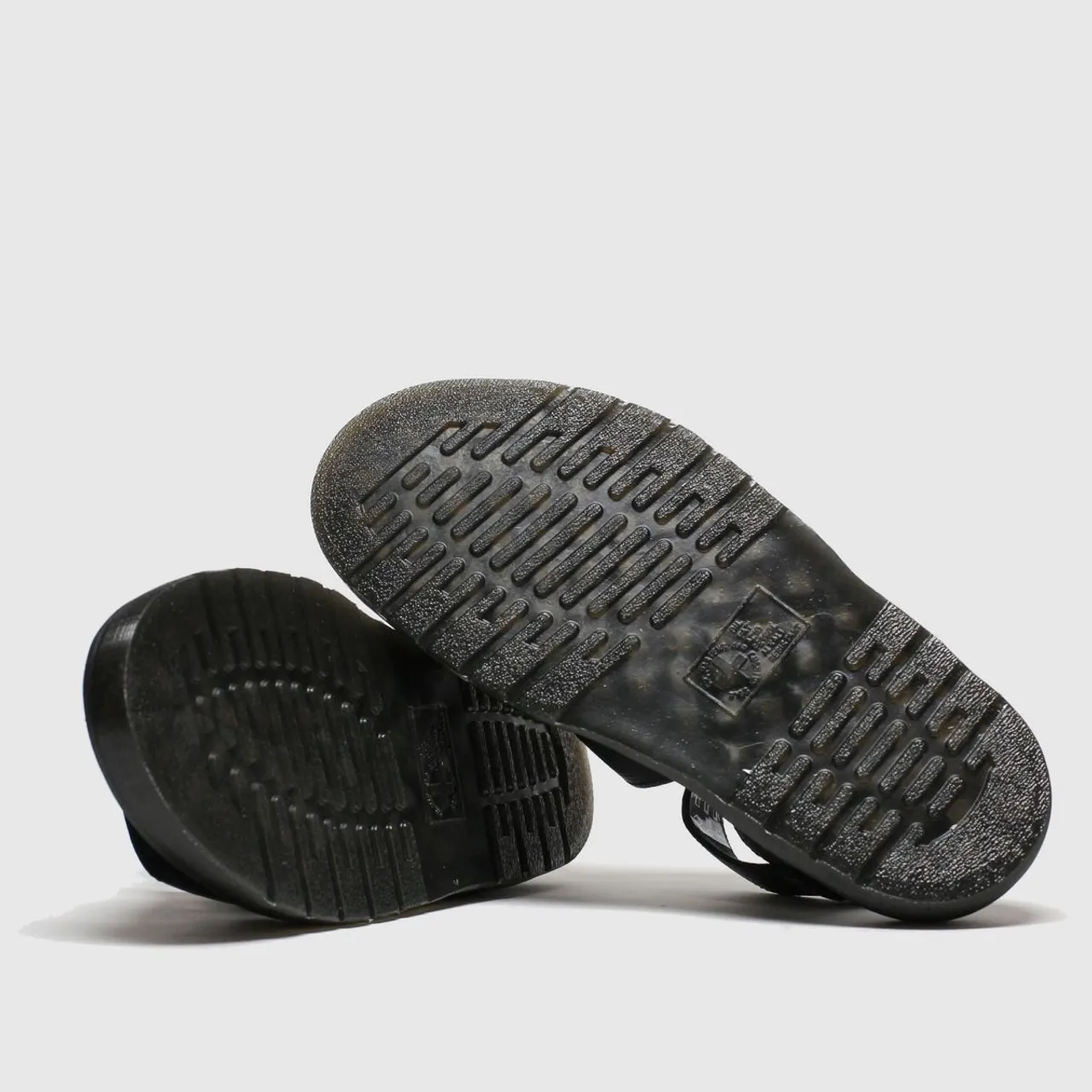 Dr Martens Gryphon Quad Sandals In Black