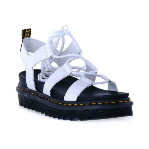 Dr. Martens , Hydro White Leather Sandals ,White female, Sizes: