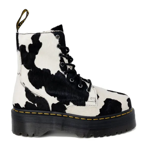 Dr. Martens , Jadon Cow Print Hair On Ankle Boots ,Multicolor female, Sizes: