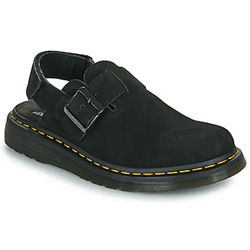 Dr. Martens  Jorge Ii Black E.H Suede  women's Clogs (Shoes) in Black