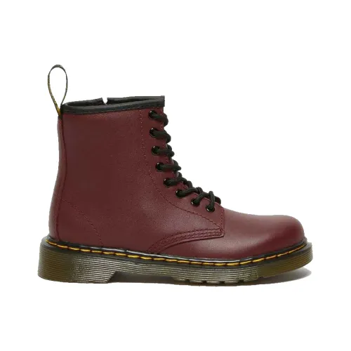 Dr. Martens , Junior Cherry Smooth Boots ,Red female, Sizes: