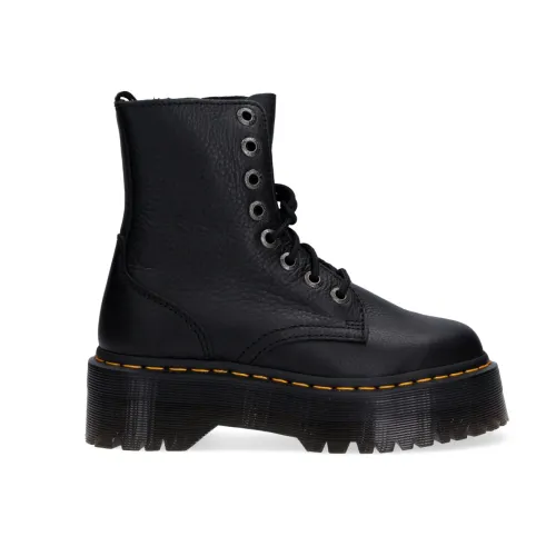Dr. Martens , Lace-up Boots in Jadon Max Buttero Style ,Black female, Sizes: