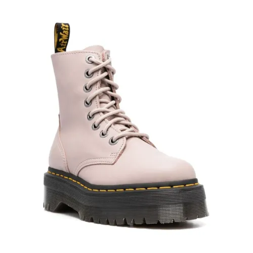 Dr. Martens , Lace-up Boots ,Pink female, Sizes: