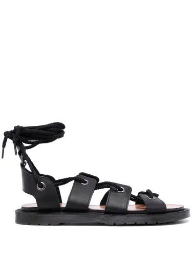 Dr. Martens lace-up gladiator sandals - Black