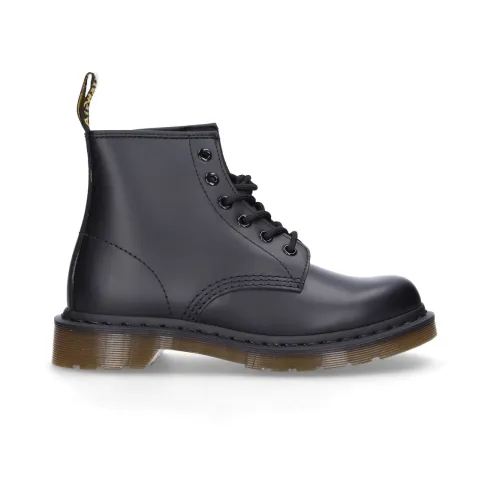 Dr. Martens , Lace-up Leather Boots ,Black female, Sizes: