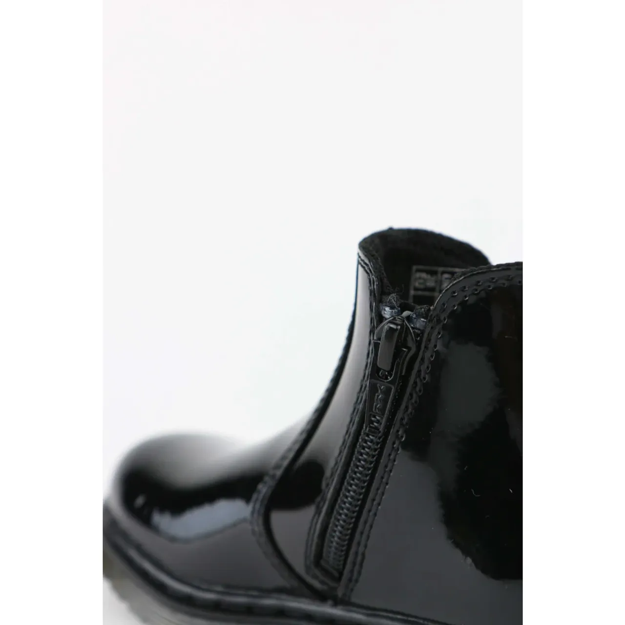 Dr. Martens , Leather Chelsea Boots with Velcro Fastening ,Black male, Sizes: