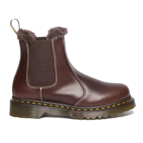 Dr. Martens , Leonore Dark Brown Chelsea Boot ,Brown male, Sizes: