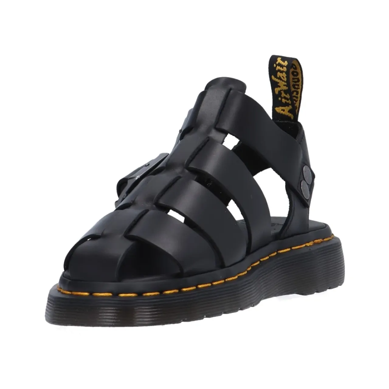 Dr. Martens , Low Sandals with Buckle Closure ,Black female, Sizes: