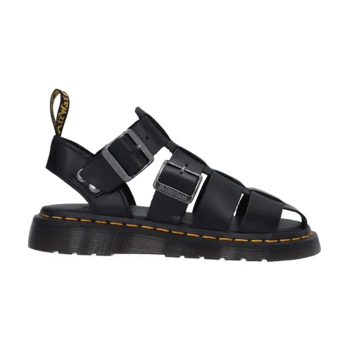 Dr. Martens , Low Sandals with Buckle Closure ,Black female, Sizes: