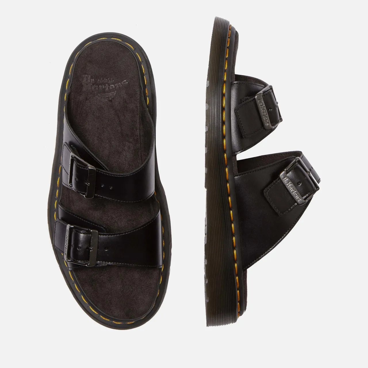 Dr. Martens Men's Josef Double Strap Leather Sandals - UK