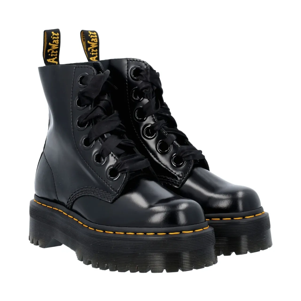 Dr. Martens , Molly Platform Boots ,Black female, Sizes: