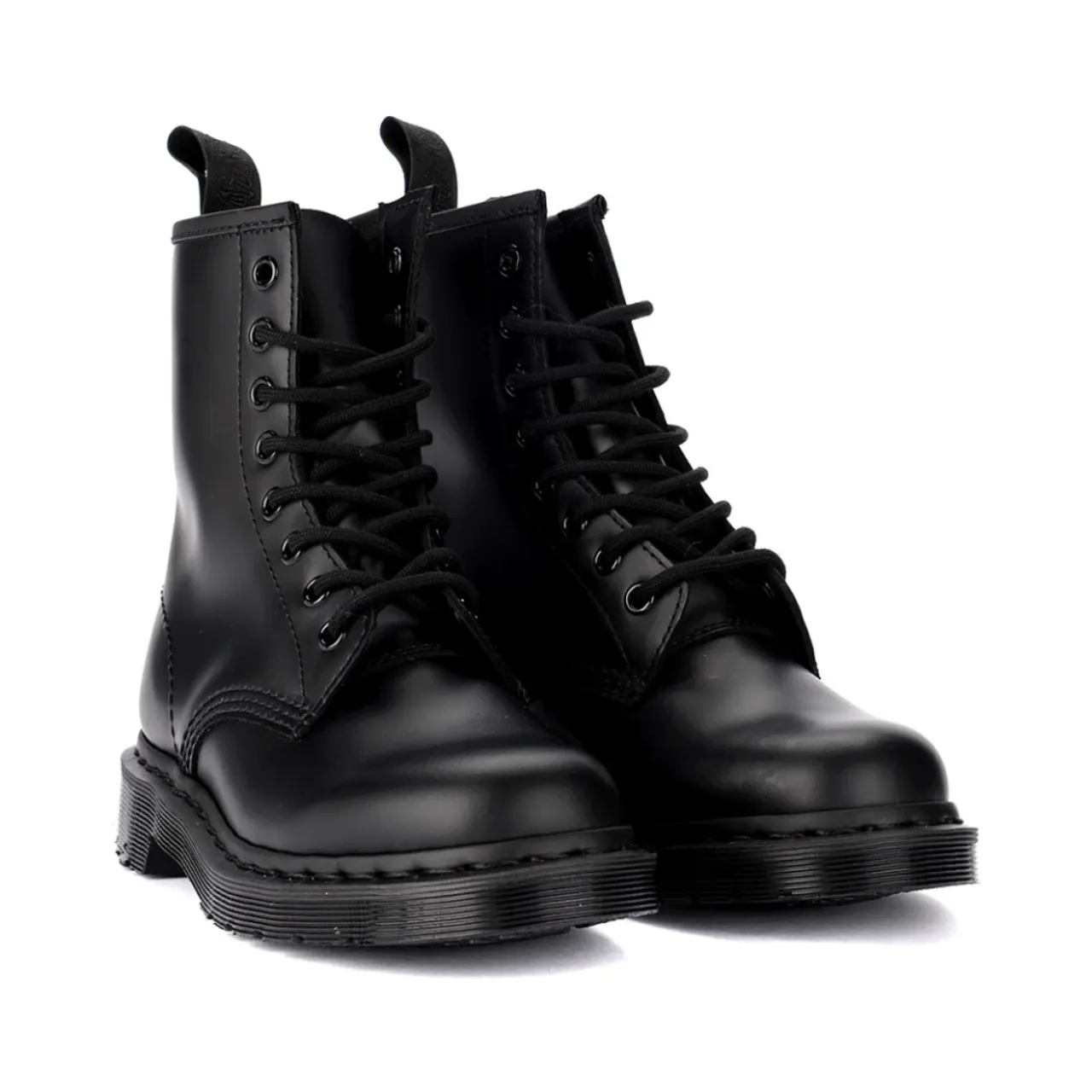 Dr. Martens , Mono Smooth Leather Ankle Boots ,Black female, Sizes: