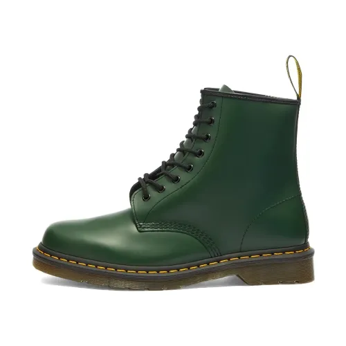 Dr. Martens , Original 1460 Boots in Green Smooth ,Green female, Sizes: