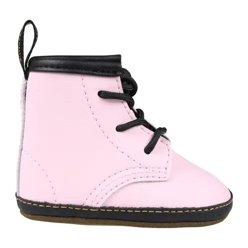 Dr. Martens , Pink Lace-Up Boots ,Pink unisex, Sizes: