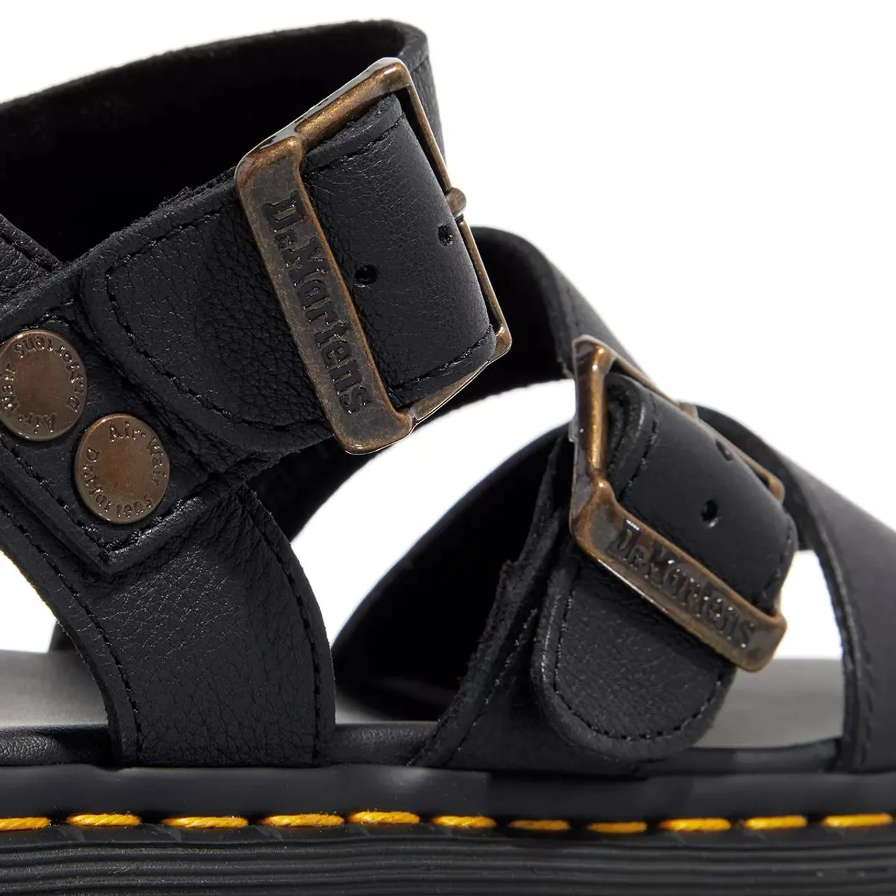 Dr. Martens Sandals - Gryphon Quad - black - Sandals for ladies