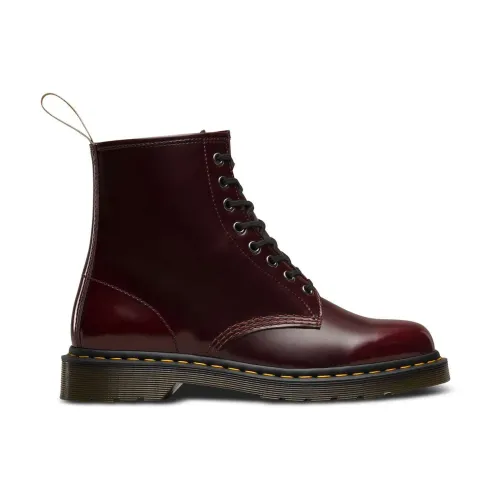 Dr. Martens , Vegan Cambridge Brush Ankle Boots ,Red male, Sizes: