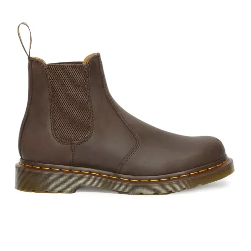 Dr. Martens , Vintage Brown Leather Boots ,Brown male, Sizes: