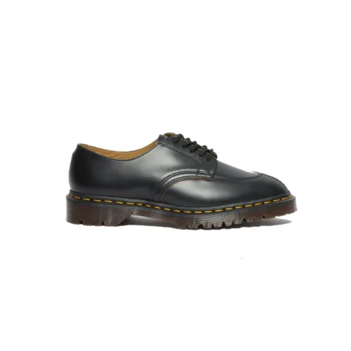 Dr. Martens , Vintage Smooth Black Almond Toe Shoe ,Black male, Sizes:
