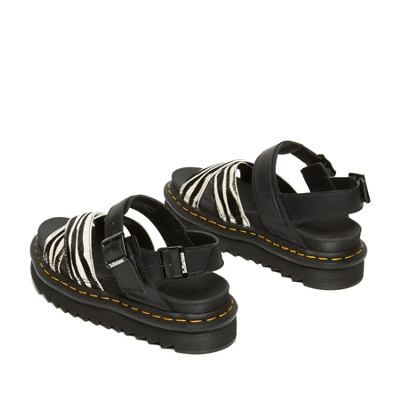 Dr Martens Voss II Sandals - Zebra & Black - UK 4 (EU 37)
