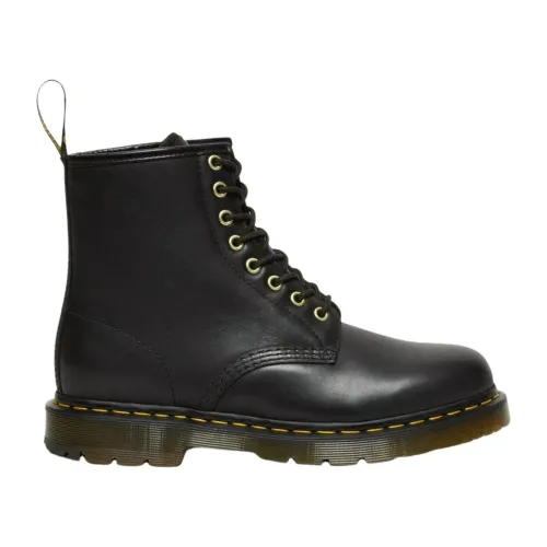 Dr. Martens , Wintergrip Blizzard WP Leather Ankle Boots - Black ,Black female, Sizes: