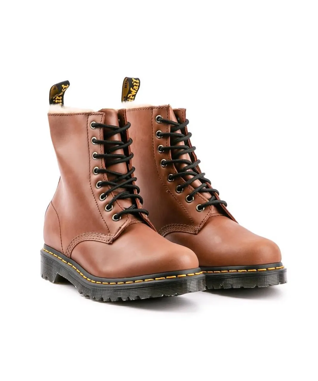 Dr Martens Womens 1460 Serena Boots - Brown