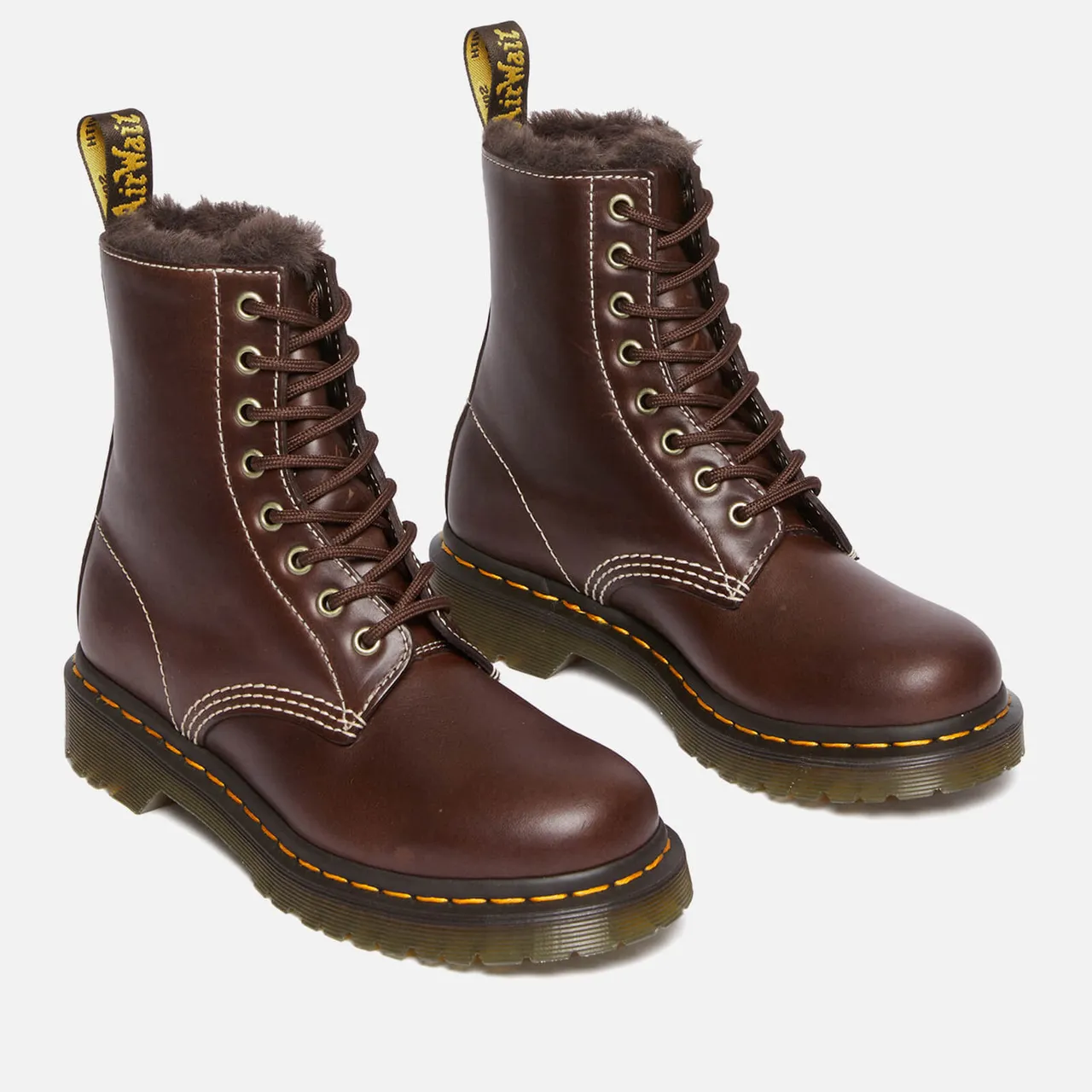 Dr. Martens Women's 1460 Serena Leather 8-Eye Boots - UK