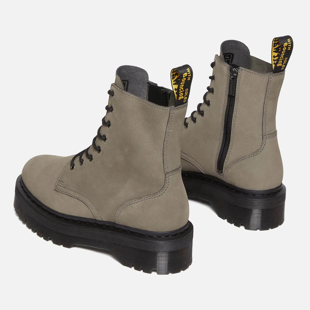 Dr. Martens Women's Jadon Waterproof Nubuck Leather Boots - UK