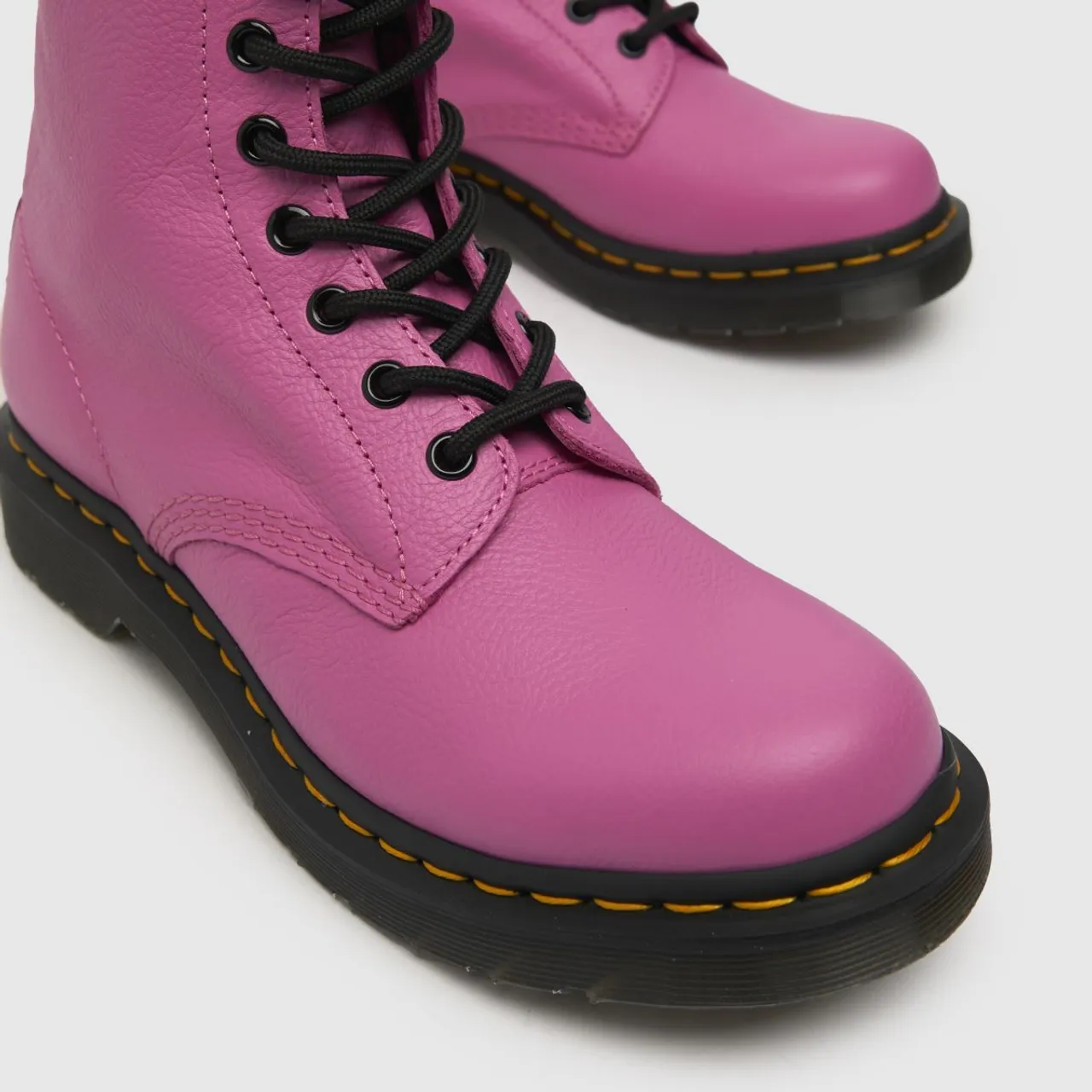 Dr. Martens Women's Pink 1460 Pascal 8 Eye Boots
