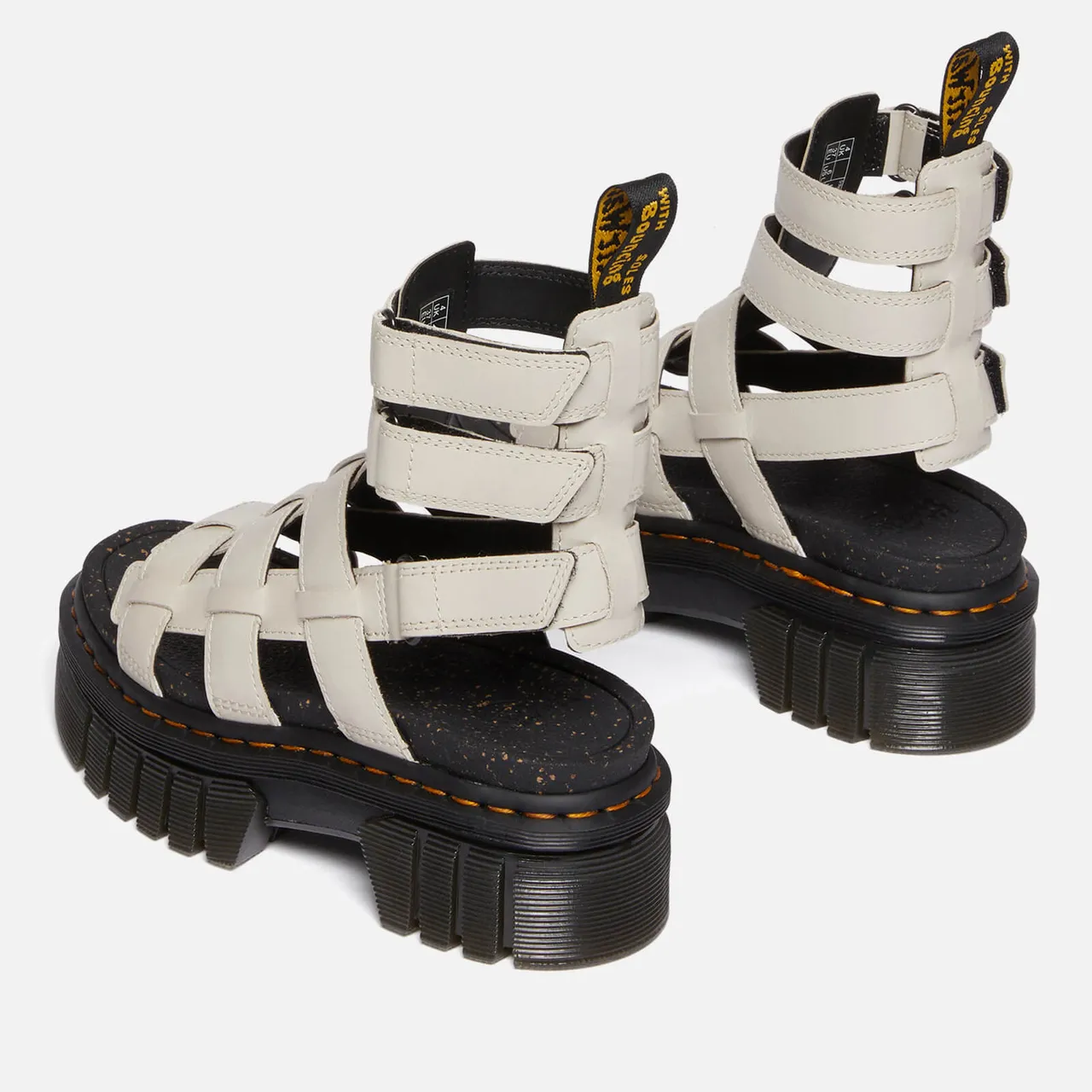 Dr. Martens Women's Ricki Leather Gladiator Sandals - UK