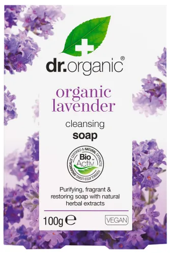 Dr Organic Lavender Soap Bar