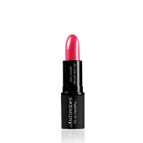 Dragon Fruit Pink Moisture-Boost Natural Lipstick – Vivid