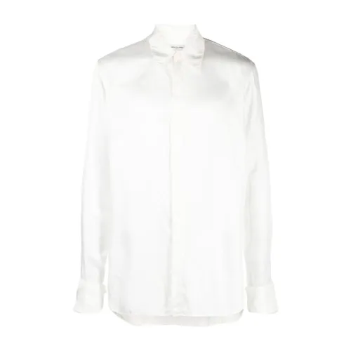 Dries Van Noten , Carvie Tris Shirt ,White male, Sizes: