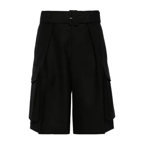 Dries Van Noten , Long Shorts ,Black male, Sizes: