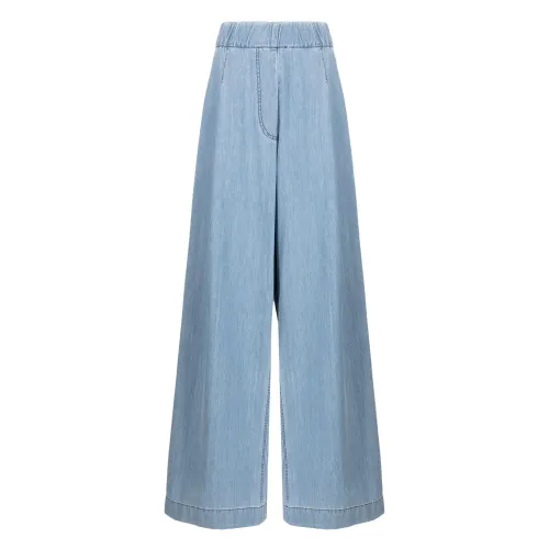 Dries Van Noten , Pila Denim Pants ,Blue female, Sizes: