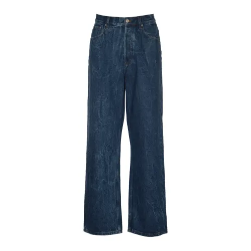 Dries Van Noten , Stylish Trousers ,Blue female, Sizes: