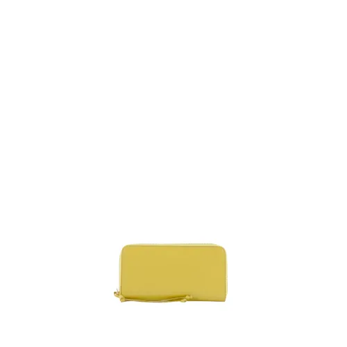 Dries Van Noten , Stylish Wallet 100%Lh ,Yellow female, Sizes: ONE SIZE