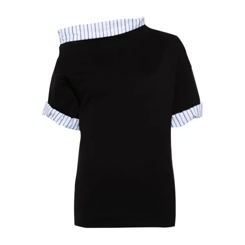 Dries Van Noten , T-Shirts ,Black female, Sizes:
