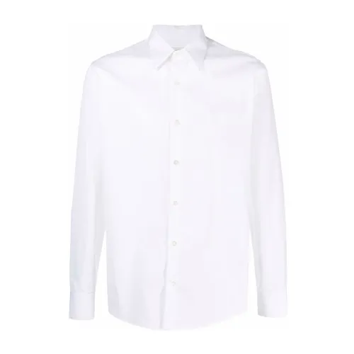 Dries Van Noten , White Curle 4183 M.w. Shirt ,White male, Sizes: