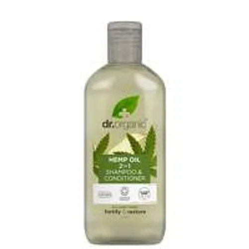 dr.organic Hemp Oil 2 in 1 Shampoo and Conditioner 265ml