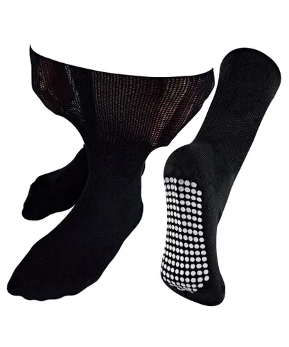 Dr.Socks Extra Wide Oedema Socks with Non Slip Grips