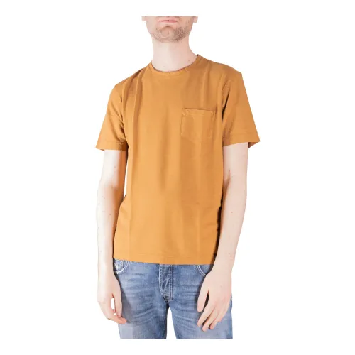 Drumohr , T-Shirt ,Orange male, Sizes: