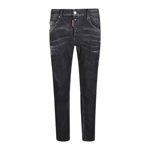 Dsquared2 , 5-Pocket Male Pants Collection ,Gray male, Sizes: