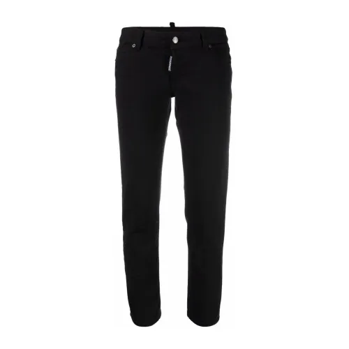 Dsquared2 , 5-Pocket Slim-Fit Jeans ,Black female, Sizes: