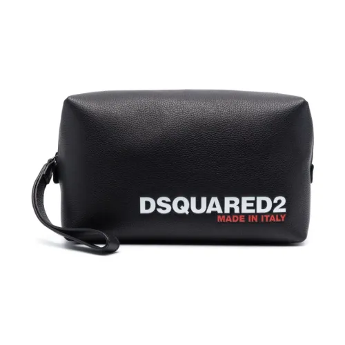 Dsquared2 , Black Clutches for Women ,Black male, Sizes: ONE SIZE