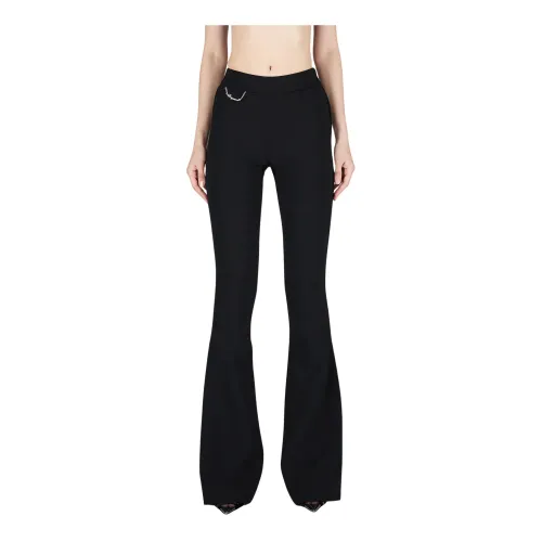 Dsquared2 , Black Trousers Stylish Design ,Black female, Sizes:
