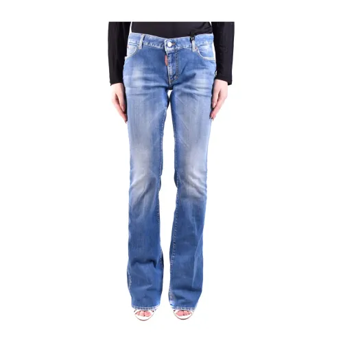 Dsquared2 , Blue Slim Fit Women`s Jeans Ss22 ,Blue female, Sizes: