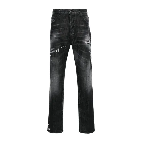 Dsquared2 , Blue Ss24 Men's Jeans ,Blue male, Sizes: